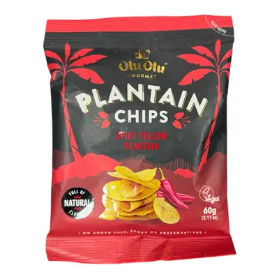 OLU OLU PLANTAIN CHIPS GREEN