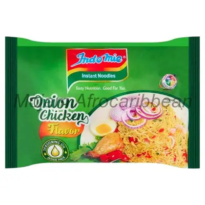 ONION CHICKEN NOODLES half