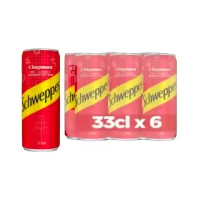 SCHWEPPES 6 PACKS